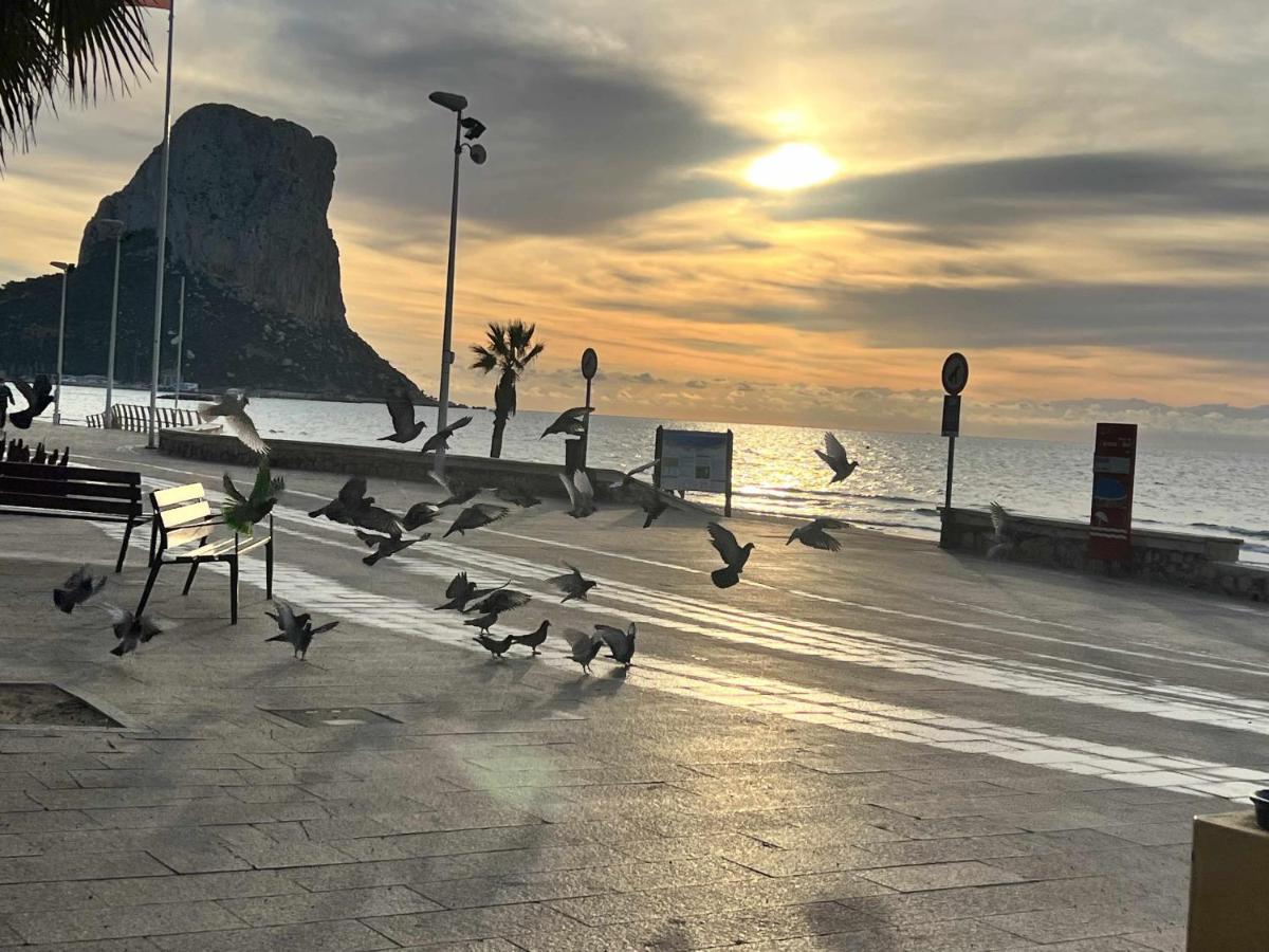 1F Apartamento 1 dormitorio con vistas al mar Calpe Exterior foto